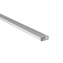 Perfil LED de superficie de 17.2 mm x 7 mm lacado en blanco