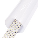 Perfil LED cilíndrico de ø 60 mm