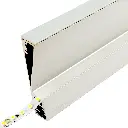 Perfil LED para rodapié o pared de 80 mm x 16,1 mm 