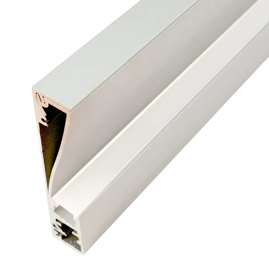 Perfil LED para rodapié o pared de 80 mm x 16,1 mm 