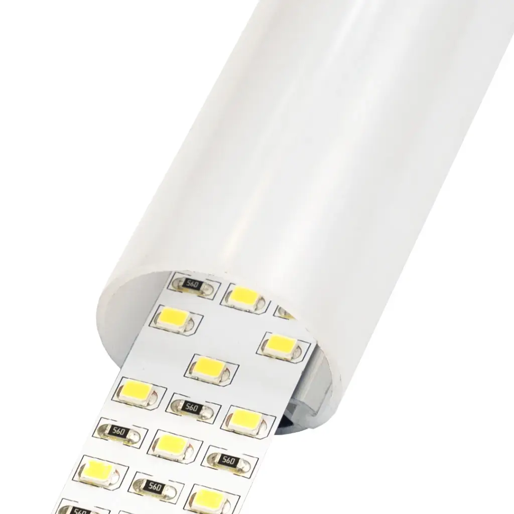 Perfil LED cilíndrico de ø 30 mm