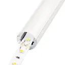 Perfil LED cilíndrico de ø 20,4 mm