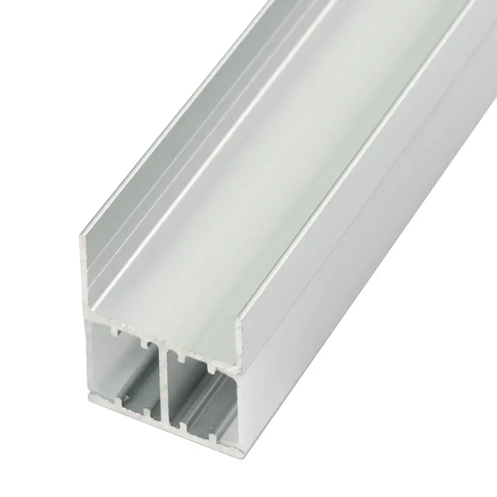 Perfil LED para muebles con iluminación bidireccional de 26,9 mm x 20 mm