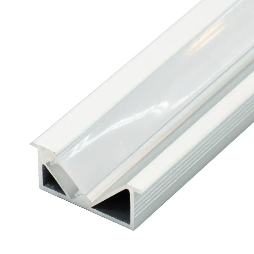 Perfil LED para muebles especialmente de cocina de 26 mm x 10,4 mm