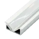 Perfil LED para muebles especialmente de cocina de 26 mm x 10,4 mm