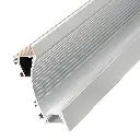 Perfil LED para paredes y rodapiés de 75 mm x 25 mm