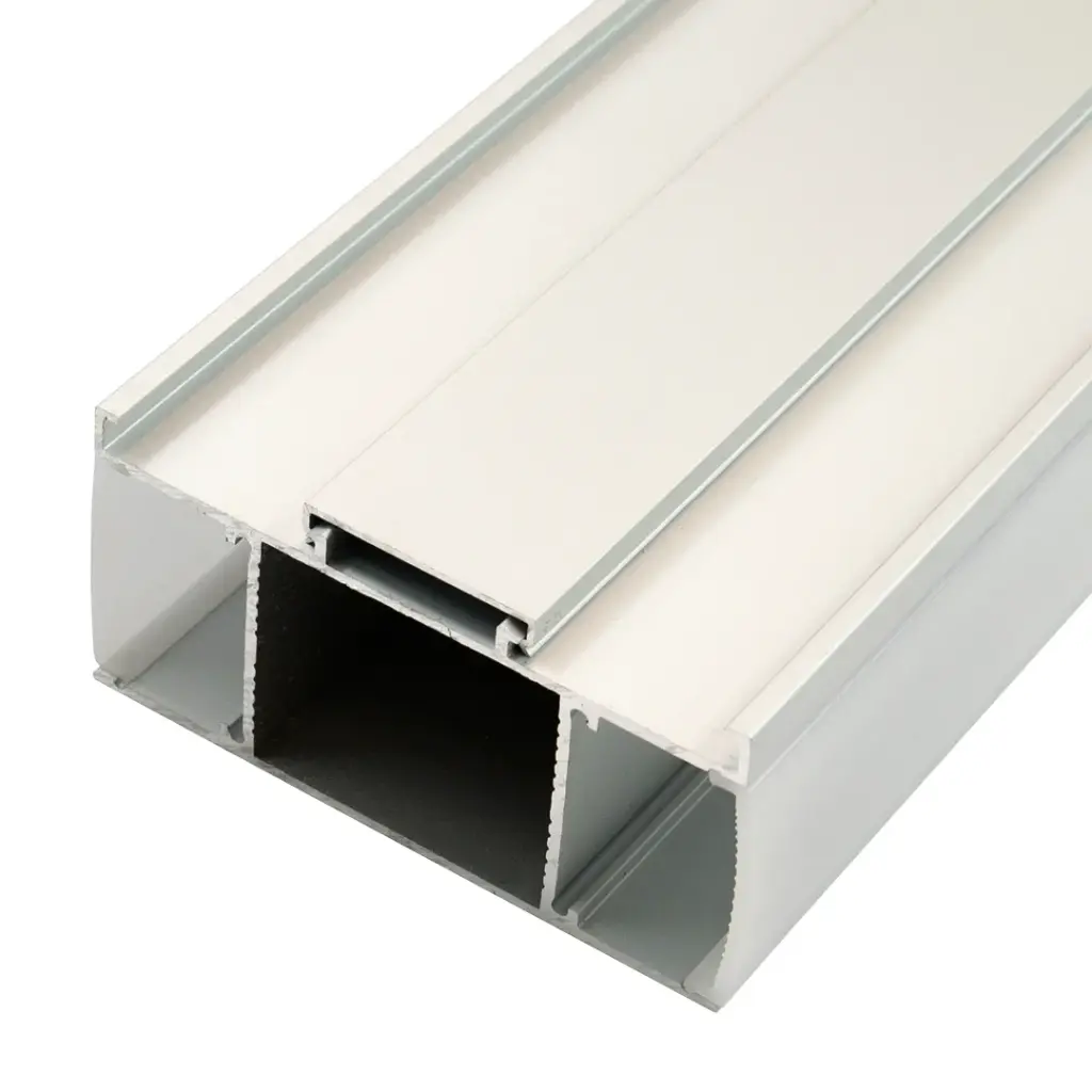 Perfil LED de pared con iluminación bidireccional de 40,85 mm x 84,5 mm