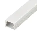 Perfil LED empotrable en el suelo de interiores de 16 mm x 12,55 mm