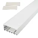 Perfil LED colgante de 75 mm x 35 mm