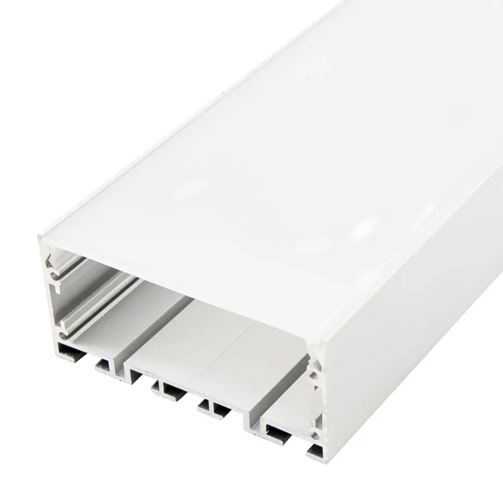 Perfil LED colgante de 75 mm x 35 mm