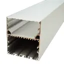 Perfil LED colgante de 70 mm x 80 mm