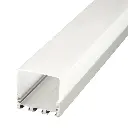 Perfil LED de superficie con opción colgante de 44,8 mm x 42 mm