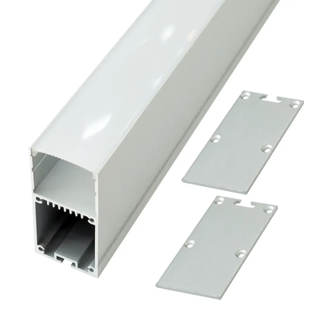 Perfil LED colgable de 35,22 mm x 66 mm