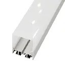 Perfil LED de superficie con opción colgante de 29,8 mm x 35,6 mm