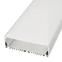 Perfil LED de superficie con opción colgante de 100,2 mm x 32 mm