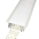 Perfil LED para empotrar de 90 mm x 32 mm
