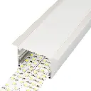 Perfil LED empotrable de 64,8 mm x 35 mm