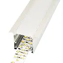 Perfil LED para empotrar en techos o paredes de 50 mm x 35 mm