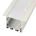 Perfil LED para empotrar en techos o paredes de 50 mm x 35 mm