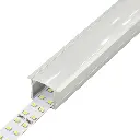 Perfil LED para empotrar de 30 mm x 20,4 mm