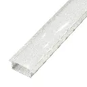 Perfil LED empotrable de 30,6 mm x 9,6 mm