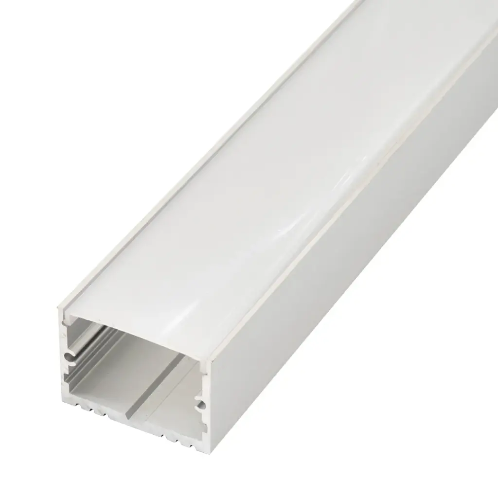 Perfil LED de superficie de 35,3 mm x 25 mm