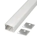 Perfil LED de superficie de 35,3 mm x 25 mm