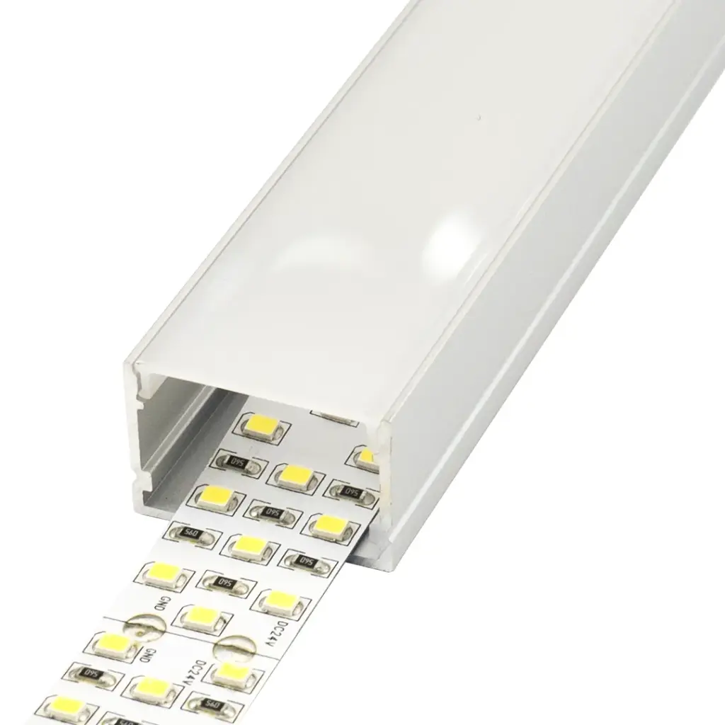 Perfil LED de superficie de 30 mm x 20 mm