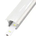 Perfil LED de empotrar de 23 mm x 14,5 mm