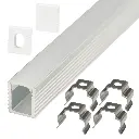 Perfil LED extrafino de superficie de 7,8 mm x 9 mm