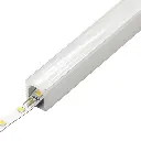 Perfil LED extrafino de superficie de 7,8 mm x 9 mm