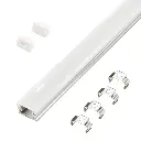 Perfil LED de superficie de 12,2 mm x 7,61 mm
