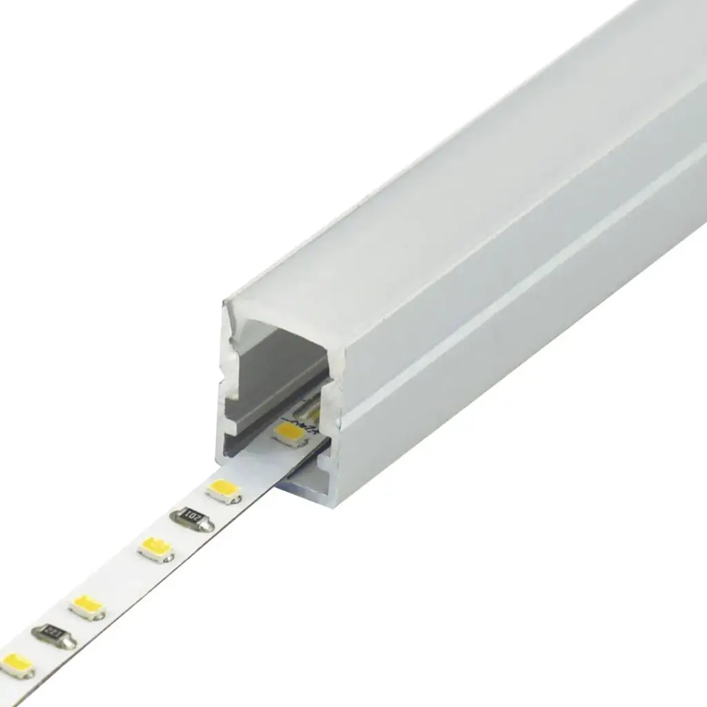 Perfil LED de superficie de 10 mm x 13 mm