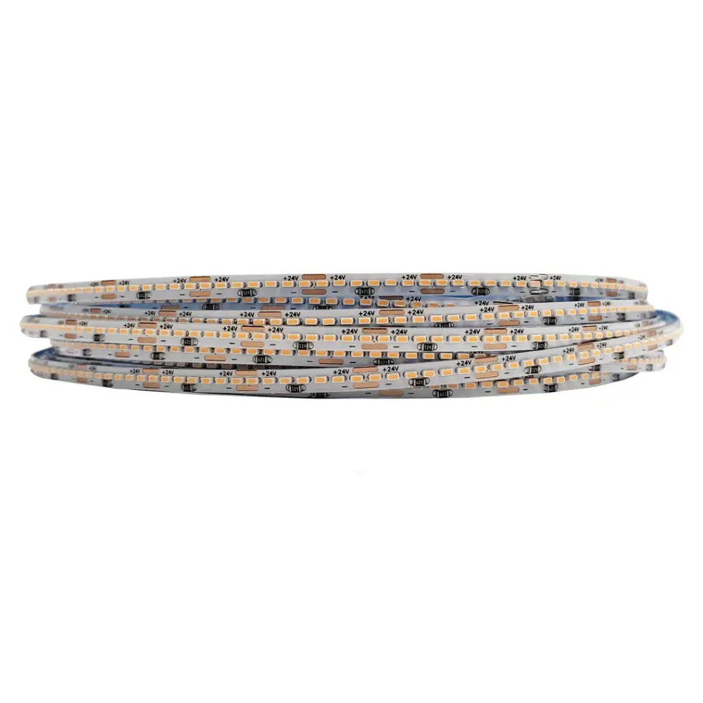 Tira LED 10,5W DC24V 350LEDs/m SMD2110 IP20 6000ºK Luz Fría  4mm 5m