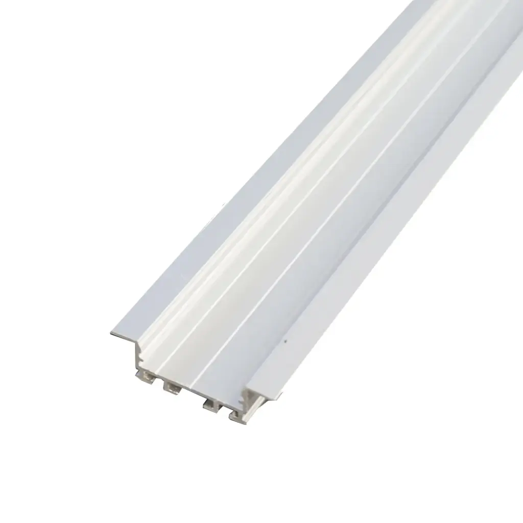 Perfil LED para empotrar de 38 mm x 11 mm