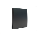 Interruptor inalámbrico negro. 1 botón