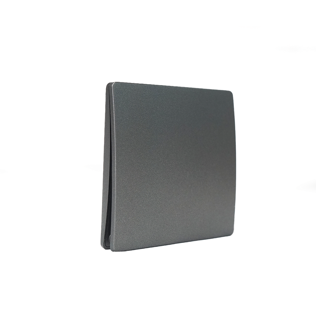 Interruptor inalámbrico gris. 1 botón