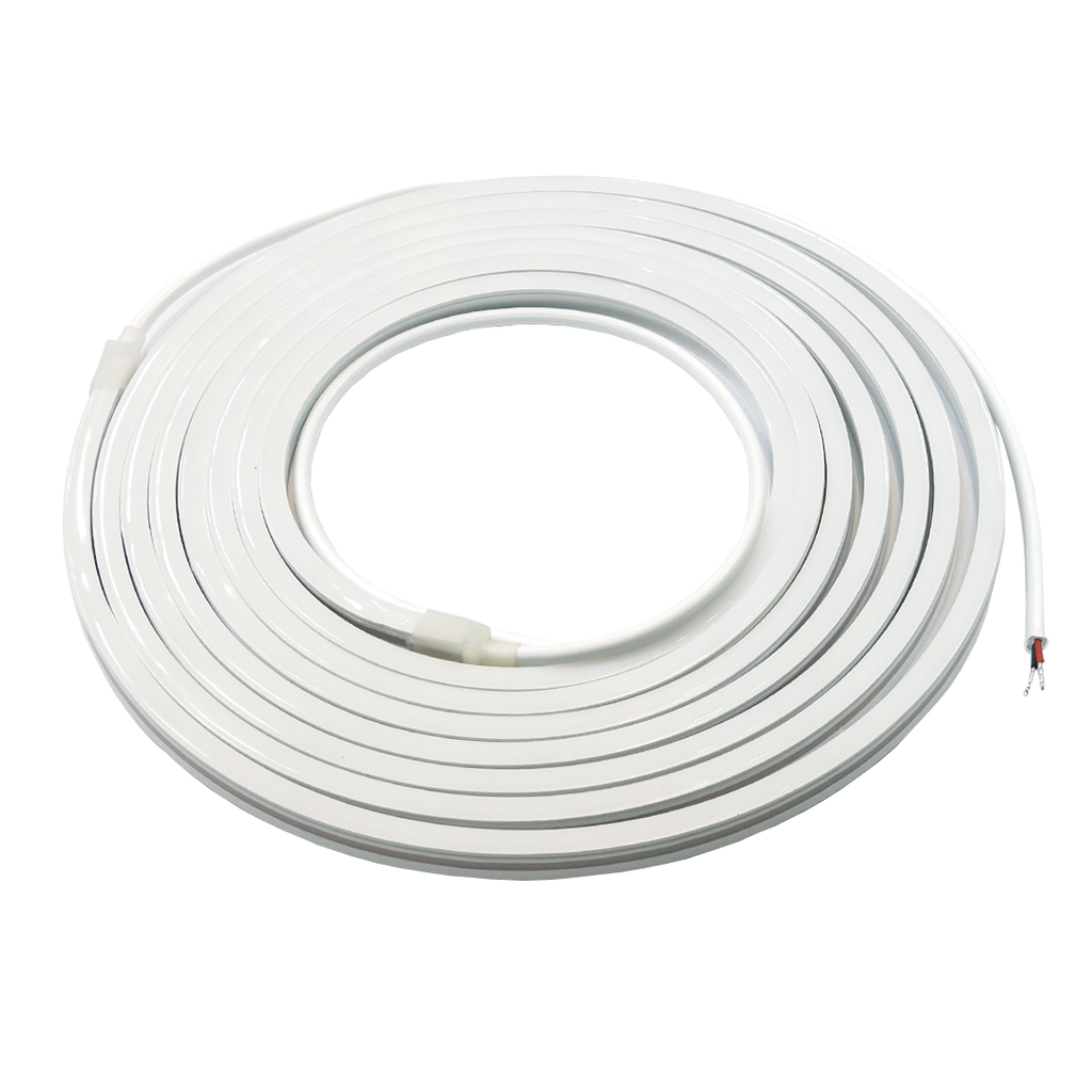 Tira LED de neón 9,6W  DC24V IP67 5000ºK 8mm 5m