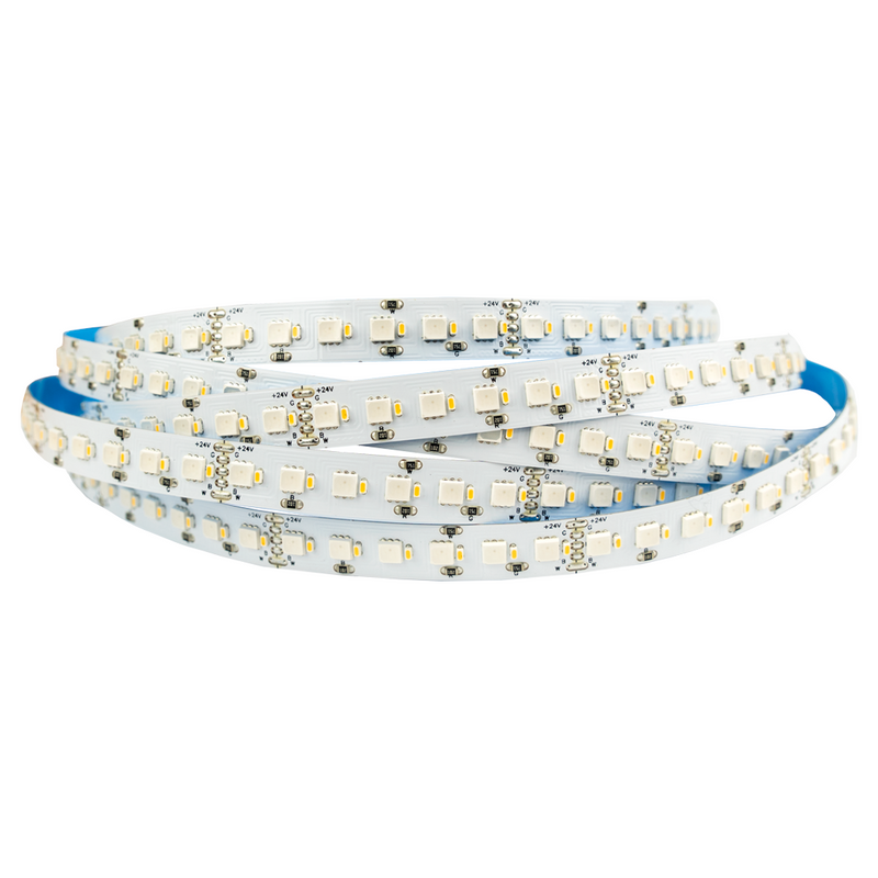 Tira LED RGBW 21W DC24V 240LEDs/m SMD3838+2110 IP20  RGB+4K  10mm  5m
