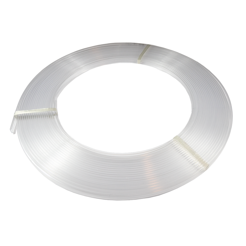 Difusor transparente en rollo de 30 m. para perfiles LED con ancho de 9,7 mm.