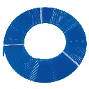 Difusor azul en rollo de 30 m. para perfiles LED con ancho de 12,5 mm.