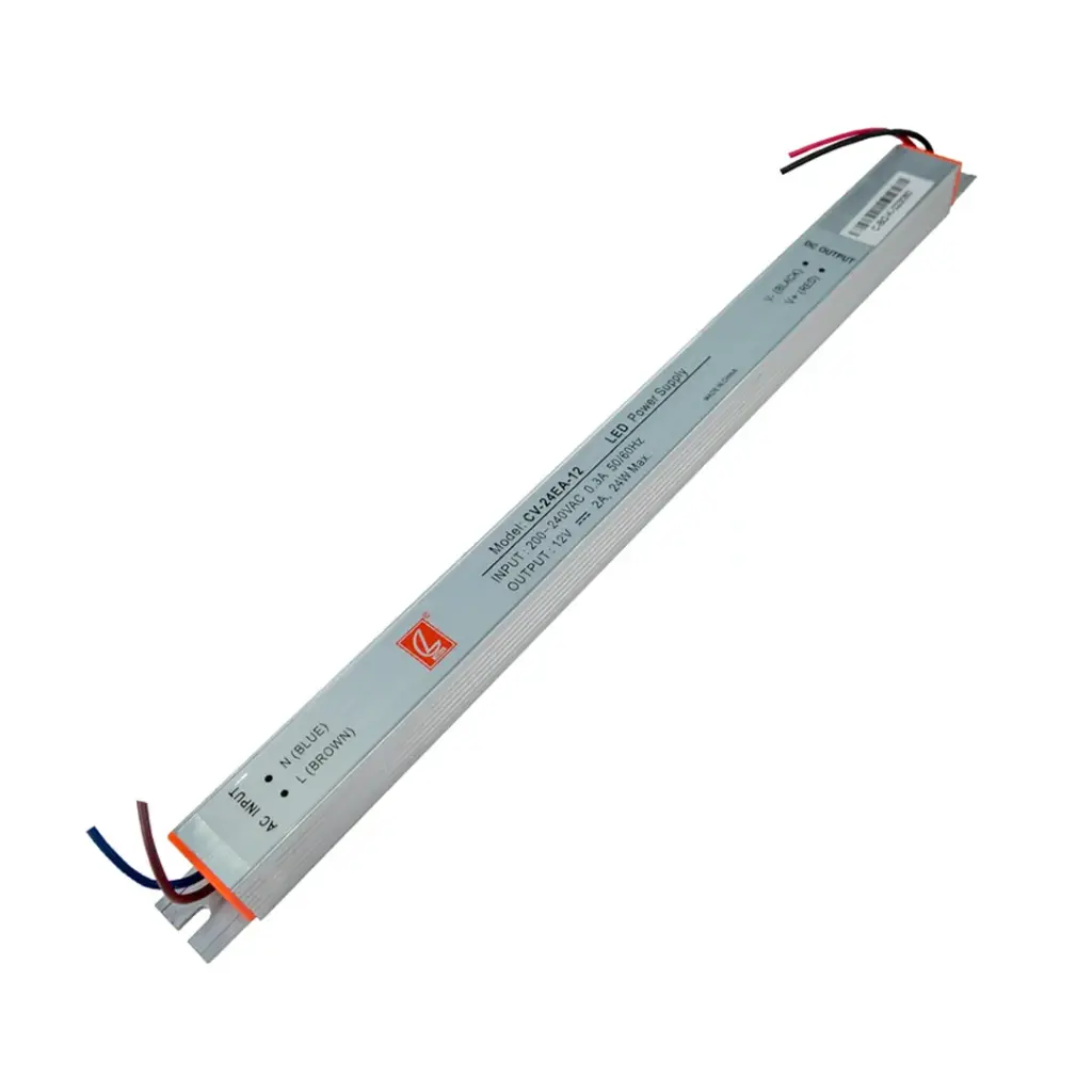 Fuente de alimentación para tiras LED extrafina 24W DC12V IP20