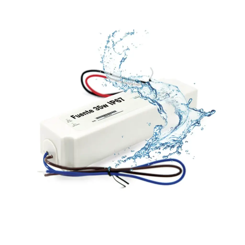 Fuente de alimentación para tiras LED 35W DC12V IP67