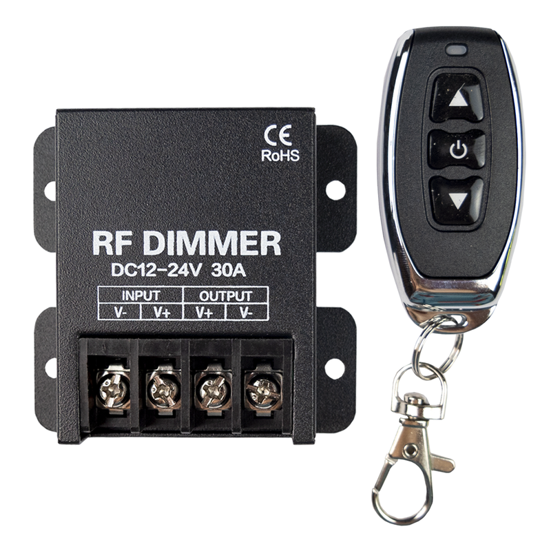 Regulador de tira LED monocolor DC12V: 360W / DC24V: 720W