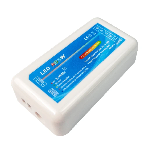 Controlador 2.4GHz. para RGB y RGBW (3 zonas máx.) DC12V:192W / 24V:384W