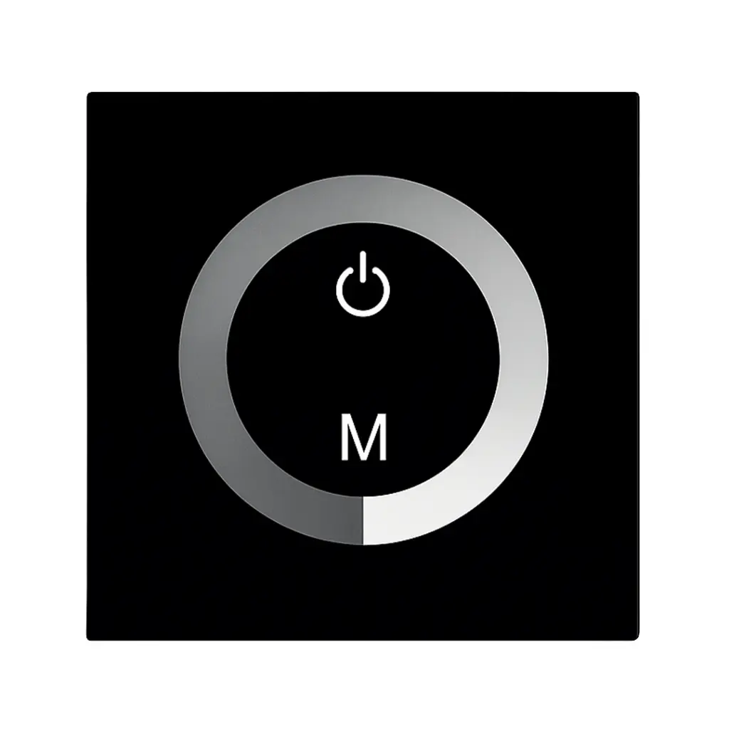 Regulador monocolor empotrable de 1 programa, DC12V: 144W / DC24V: 288W