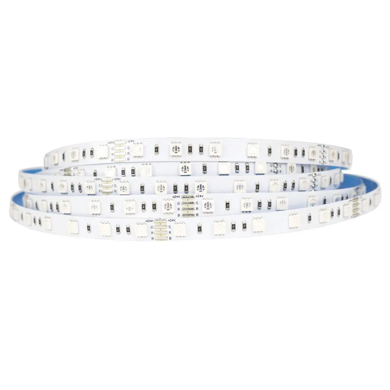Tira LED 14,4W RGB DC24V 60LEDs/m SMD5050 IP20 10mm 5m (copia)