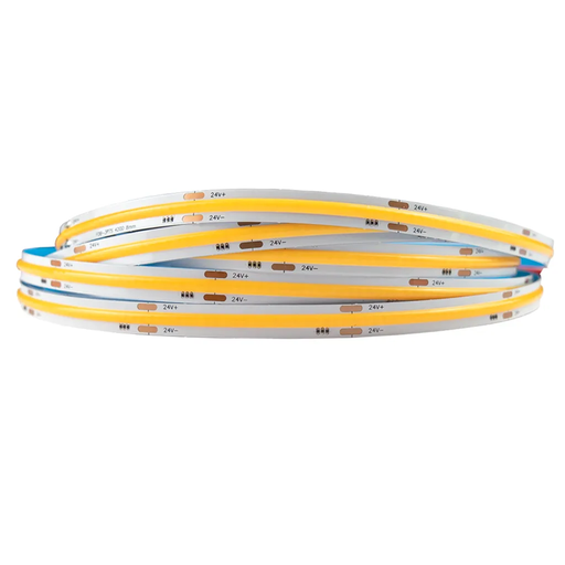[139851] Tira LED COB 11W 420LEDs/m IP20 Luz Cálida 3000ºK DC24V 8mm 5m (copia)