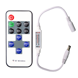 [182313] Regulador mini para tiras LED monocolor, DC5V: 30W / DC12V: 72W / DC24V: 144W
