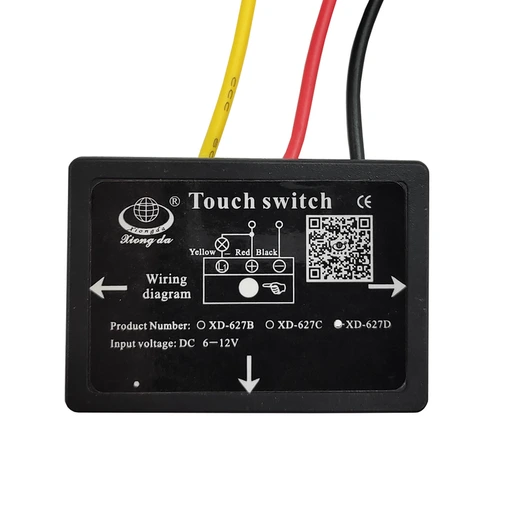 [186274] Interruptor táctil invisible regulable para espejos DC12V: 60W